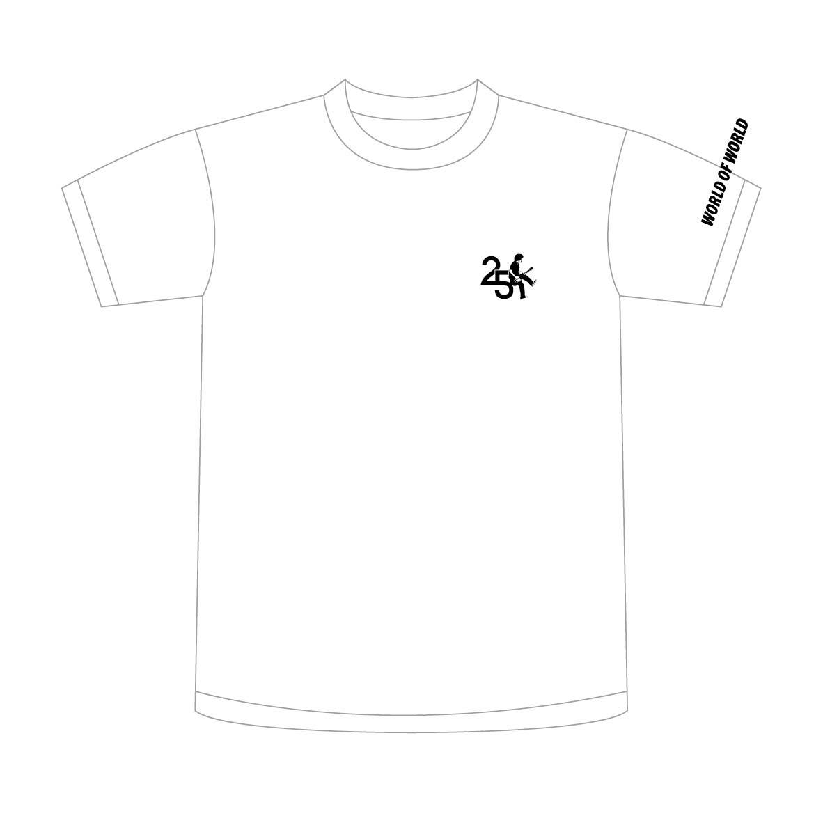 奥田民生ソロ始動25周年記念グッズ第4弾！25周年ロゴTシャツ登場