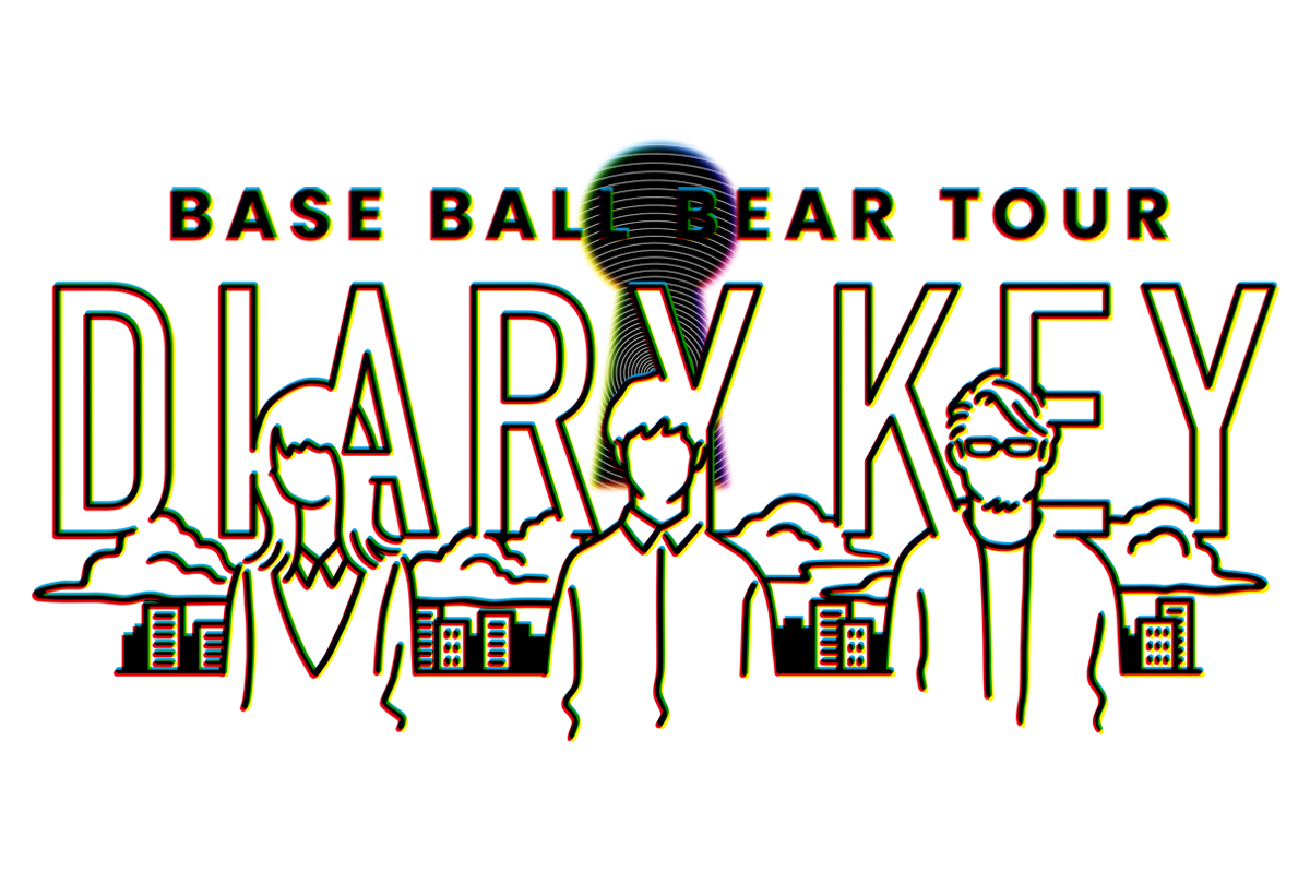 Base Ball Bear TOUR「DIARY KEY」開催決定！[Base Ball Bear