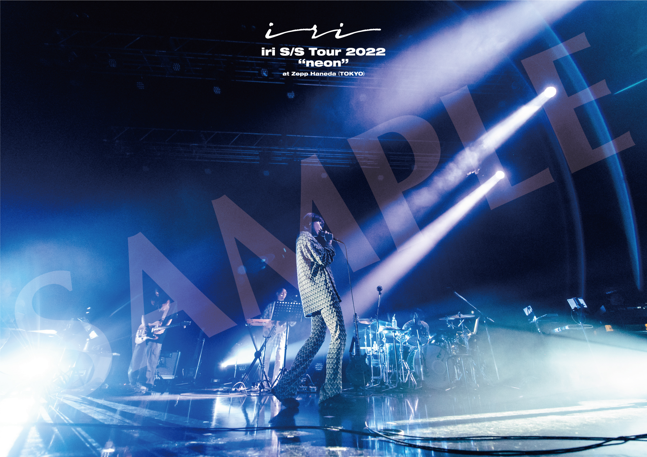 10月12日発売のiri LIVE Blu-ray & DVD『iri S/S Tour 2022 “neon” at